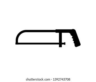 hand saw icon vector  - Vector 