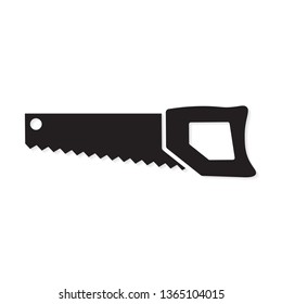 hand saw icon- vector illustration