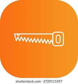 Hand Saw Icon For Your Project