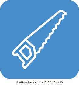 Hand saw Vector Icon Design Illustration