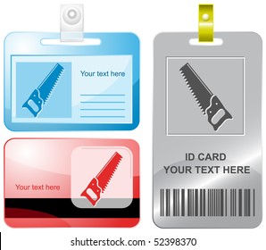 Vi mano. Tarjetas vectoriales.