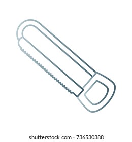 hand saw vector illustration