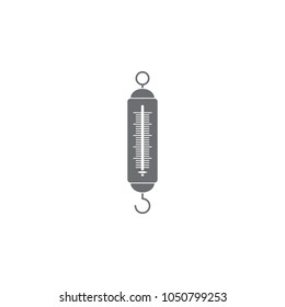 hand scales icon. Simple element illustration. hand scales symbol design template. Can be used for web and mobile on white background