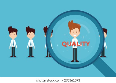 hand searching Quality 