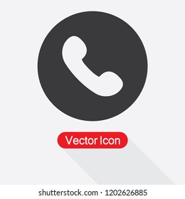 Hand Set Icon, Phone Icon Vector Illustration Eps10