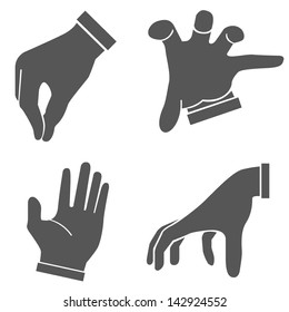 hand set, hand sign