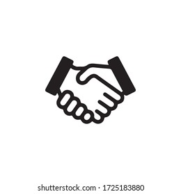 Hand Shake Gestures of Human Hand Icon In Trendy  Design Vector Eps 10