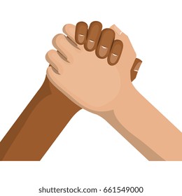 hand shake isolated icon