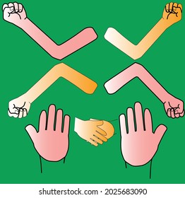 Handformen für Kinderunterricht