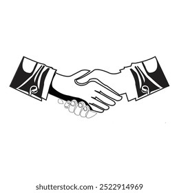 hand sheik vector Illustration—artwork design.