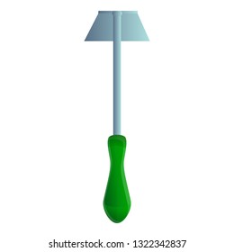 Hand shovel icon. Cartoon of hand shovel vector icon for web design isolated on white background