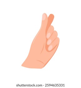 Hand showing heart symbol with fingers. Korean heart finger gesture set. Heart finger symbol, popular Korean heart shaped gesture to express love and affection. Vector.