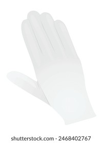 Mano mostrando el signo de hola. Vector