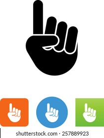 Hand Showing Number One Symbol 