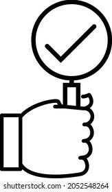 
Hand Sign Bid Icon , Vector illustration