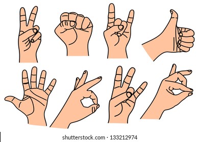 Hand Sign collection