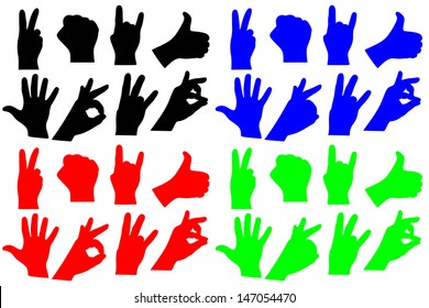 Hand Sign collection 