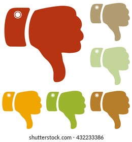 Hand sign illustration