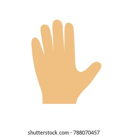 hand sign - stop icon
