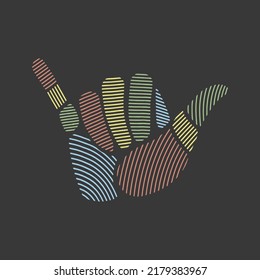 Hand Sign T Shirt Design