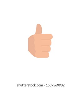 Hand signal icon design, Emoticon human finger gesture palm communication and people theme Vector illustration