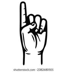 hand signal and sign language for communication