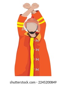 Hand signals, rescue communications and fire fighting