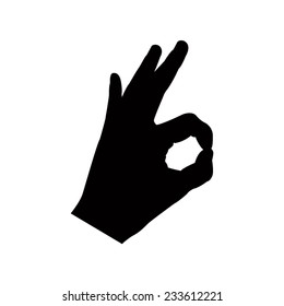 hand silhouette
