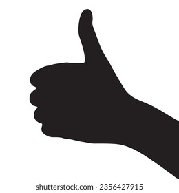 hand silhouette isolated on white, Vector collection of human hands of different gestures, hands gesturing black, Black hands silhouettes, vector illustration