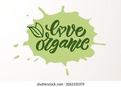 Hand sketched badges and labels with vegetarian, vegan, raw, eco, bio, natural, fresh, gluten and GMO free food diet design. Organic food elements set for product, cafe, restaurant and organic product