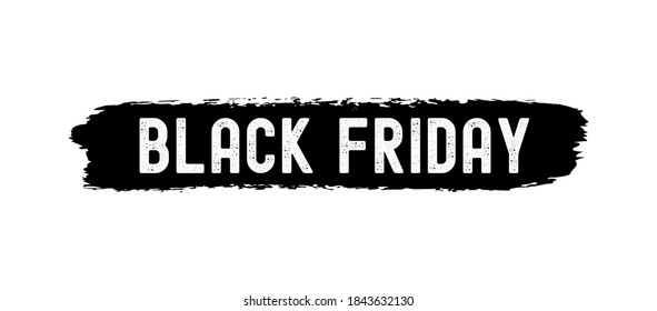 Hand sketched Black Friday quote as banner. Lettering for poster, label, flyer, header, advertisement, announcement.	