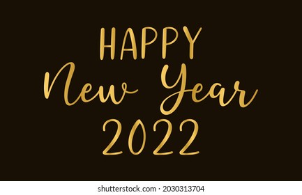 Hand sketched HAPPY NEW YEAR quote. Lettering for poster, sticker, flyer, header, card, advertisement, announcement.	