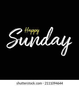 15,091 Sunday Typography Images, Stock Photos & Vectors | Shutterstock