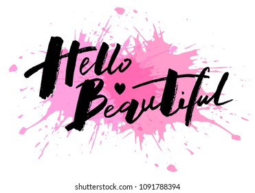 Adiós esbozado a mano Hermoso texto como placa, etiqueta, icono, tarjeta de celebración, invitación, postal, plantilla de banner. Afiche de tipografía con letras de moda. Ilustración vectorial.