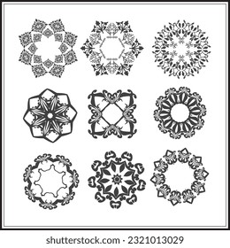 Hand sketched vector vintage elements ( laurels, leaves, flowers, swirls and feathers). Wild and free. Perfect for invitations, greeting cards, quotes, blogs, Wedding Frames, posters