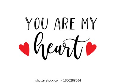 538 You my sweetheart lettering Images, Stock Photos & Vectors ...