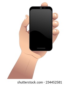 Hand with Smartphone