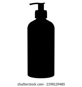 hand soap bottle vector eps
