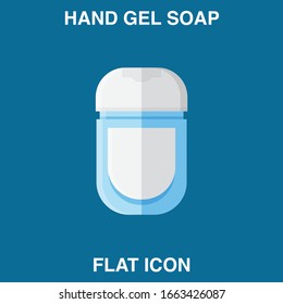 Handseifenspender, Infektionskontrollkonzept. Seife zur Vorbeugung von Erkältungen, Virus, Coronavirus, Antimikrobiell vorkommender Schaum, Handseife, Handgelflasche. flaches Icon-Design