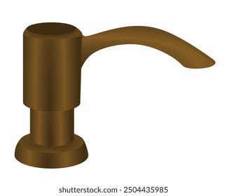 Hand soap dispenser. vector illustration