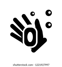 Hand soap icon. Trendy Hand soap logo concept on white background from cleaning collection. Suitable for use on web apps, mobile apps and print media.