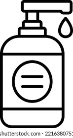 Hand Soap vector icon. Can be used for printing, mobile and web applications.
