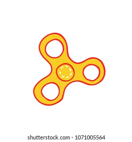 hand spinner doodle icon