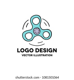 hand spinner doodle icon