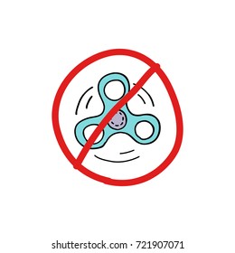 hand spinner doodle icon
