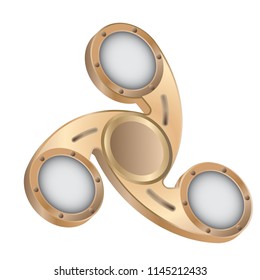 Hand spinner. Fidget toy for increased focus, stress relief.