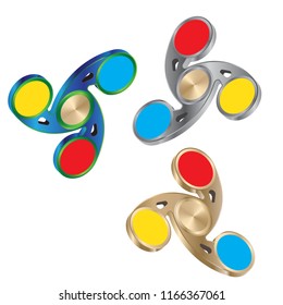 Hand spinner. Fidget toy for increased focus, stress relief.