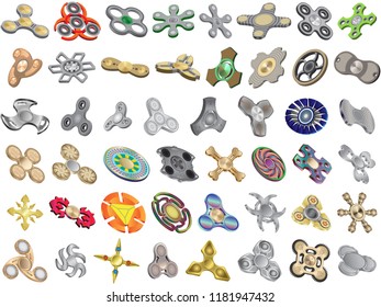 Hand spinner. Fidget toy for increased focus, stress relief.