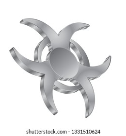 Hand spinner. Fidget toy for increased focus, stress relief.