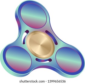 Hand spinner. Fidget toy for increased focus, stress relief.